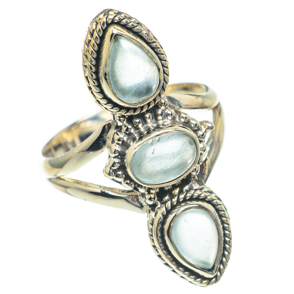Aquamarine Rings handcrafted by Anasilvercos - RING68906