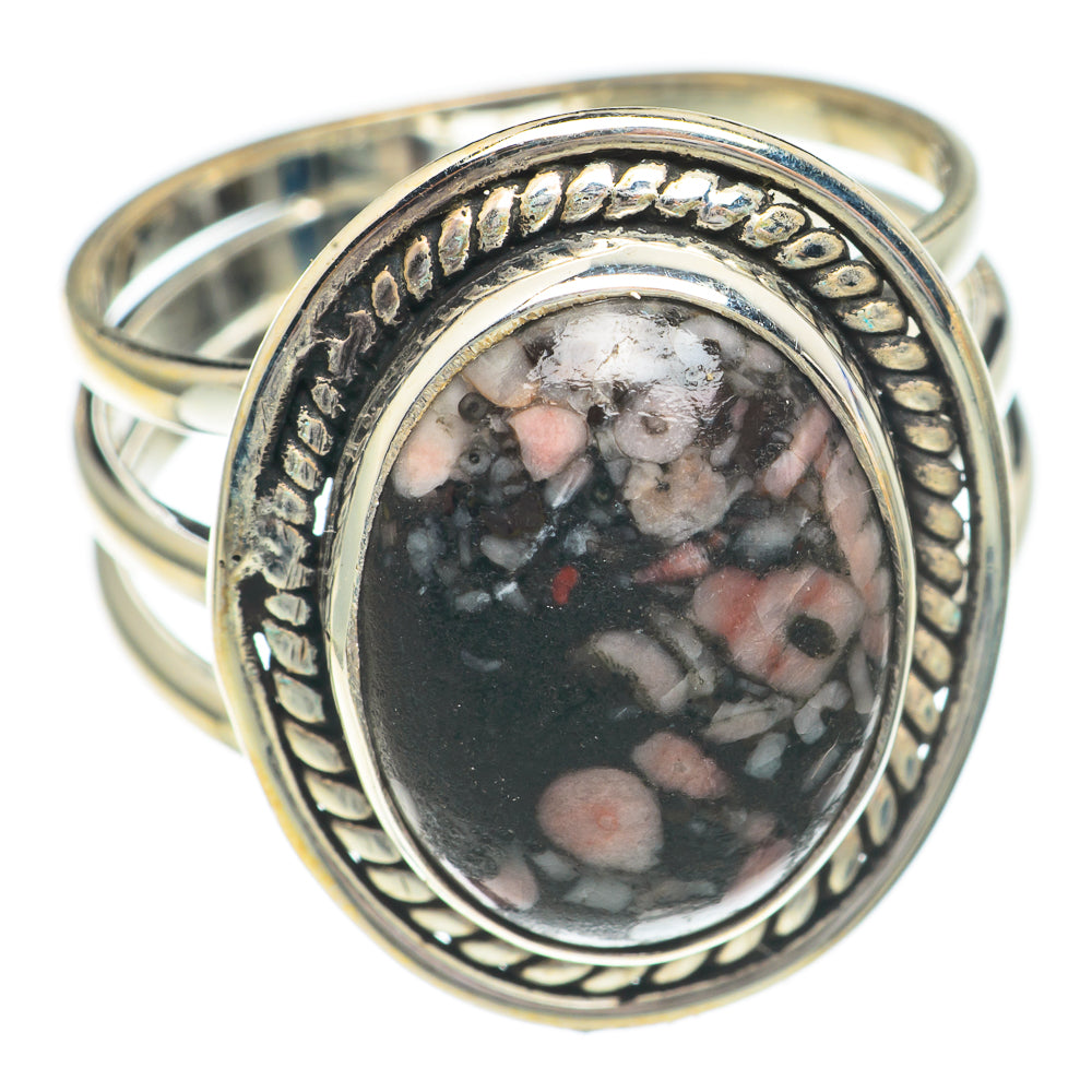 Crinoid Fossil Rings handcrafted by Anasilvercos - RING68910