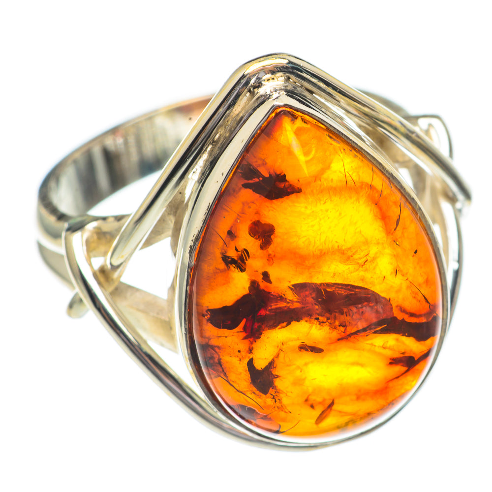 Baltic Amber Rings handcrafted by Anasilvercos - RING68914