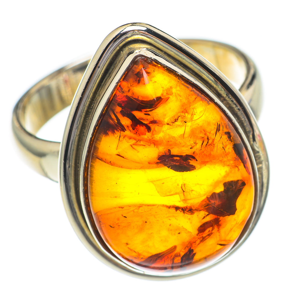 Baltic Amber Rings handcrafted by Anasilvercos - RING68915