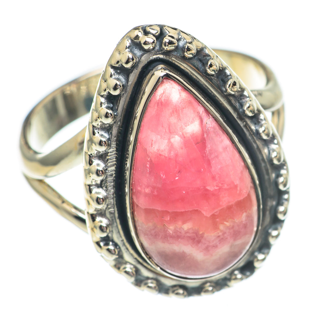 Rhodochrosite Rings handcrafted by Anasilvercos - RING68917