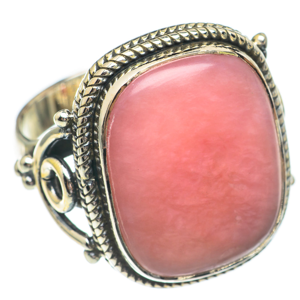 Pink Opal Rings handcrafted by Anasilvercos - RING68920