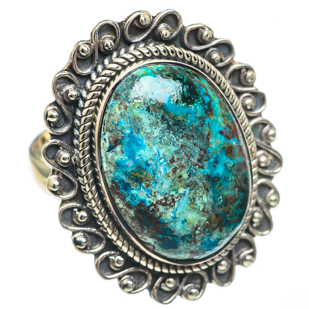 Shattuckite Rings handcrafted by Anasilvercos - RING68926