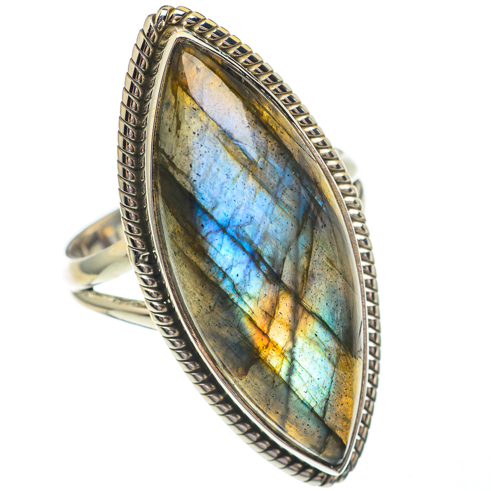 Labradorite Rings handcrafted by Anasilvercos - RING68927