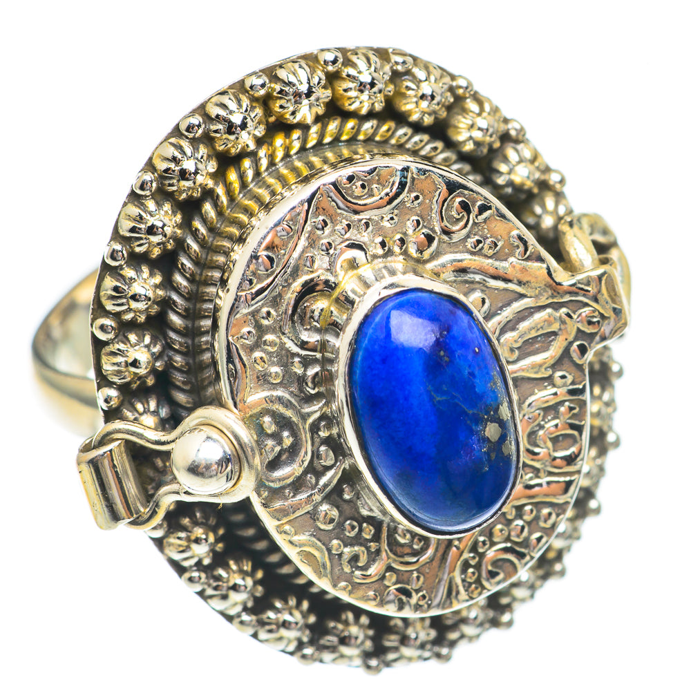 Lapis Lazuli Rings handcrafted by Anasilvercos - RING68928