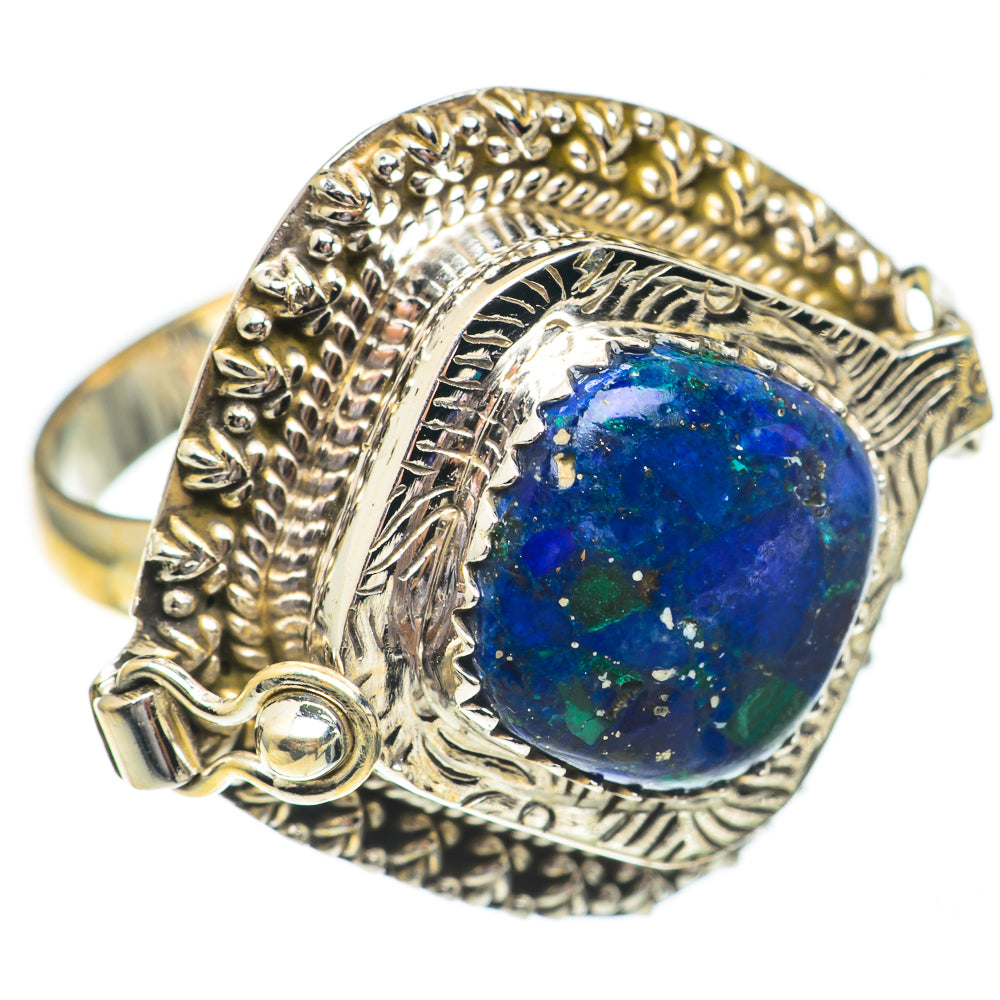 Azurite Rings handcrafted by Anasilvercos - RING68953