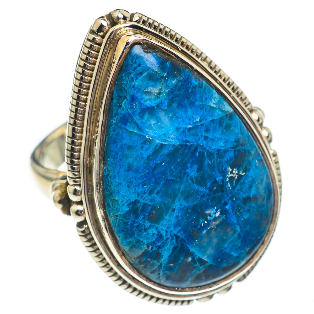 Chrysocolla In Quartz Rings handcrafted by Anasilvercos - RING68960