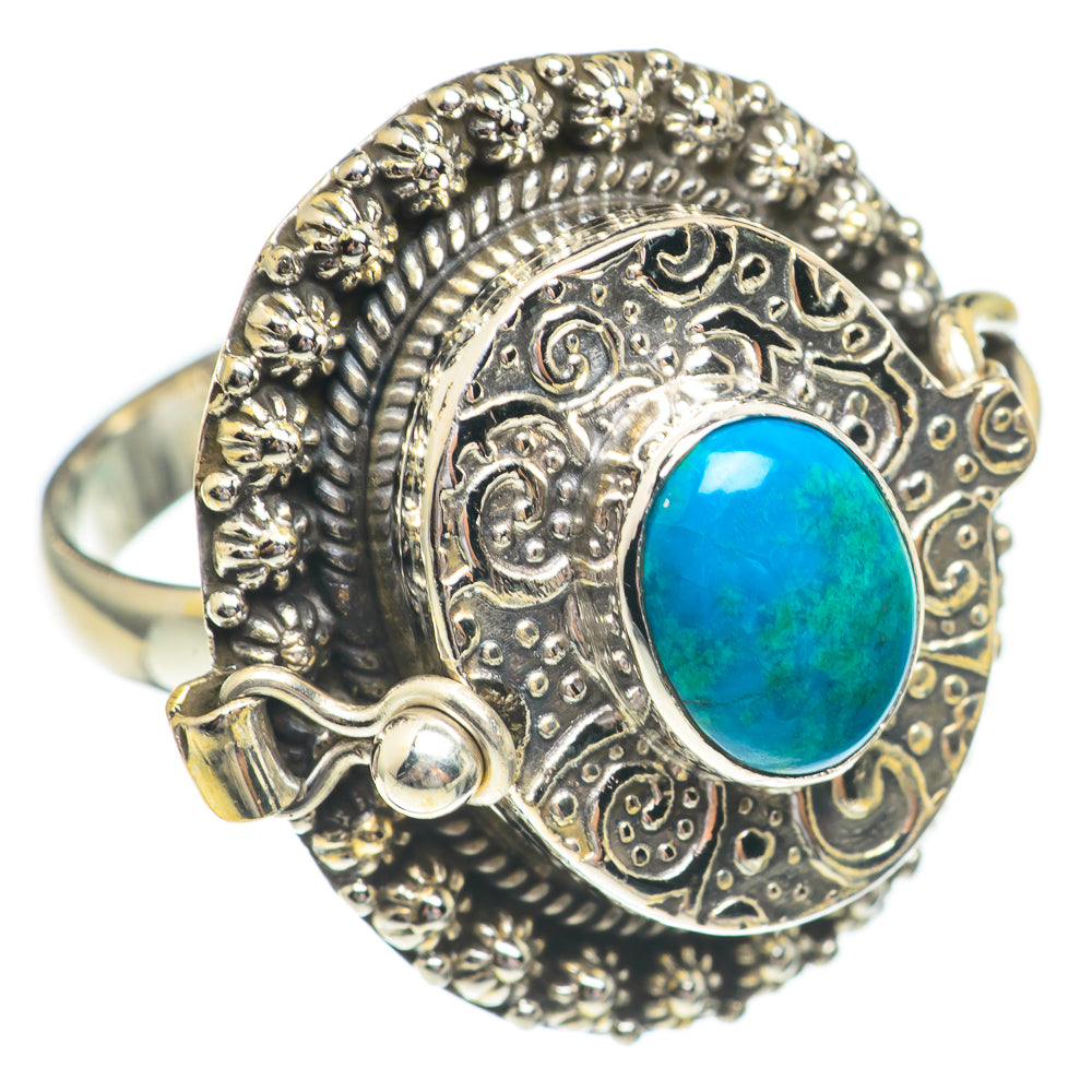 Chrysocolla Rings handcrafted by Anasilvercos - RING68963
