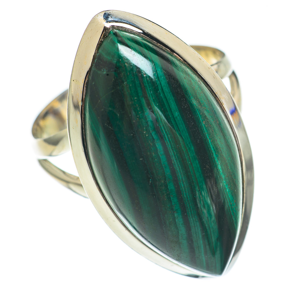 Malachite Rings handcrafted by Anasilvercos - RING68964