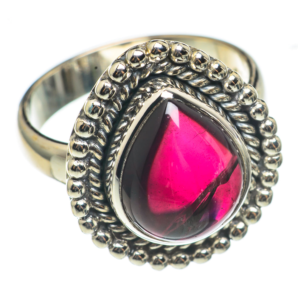 Garnet Rings handcrafted by Anasilvercos - RING69003