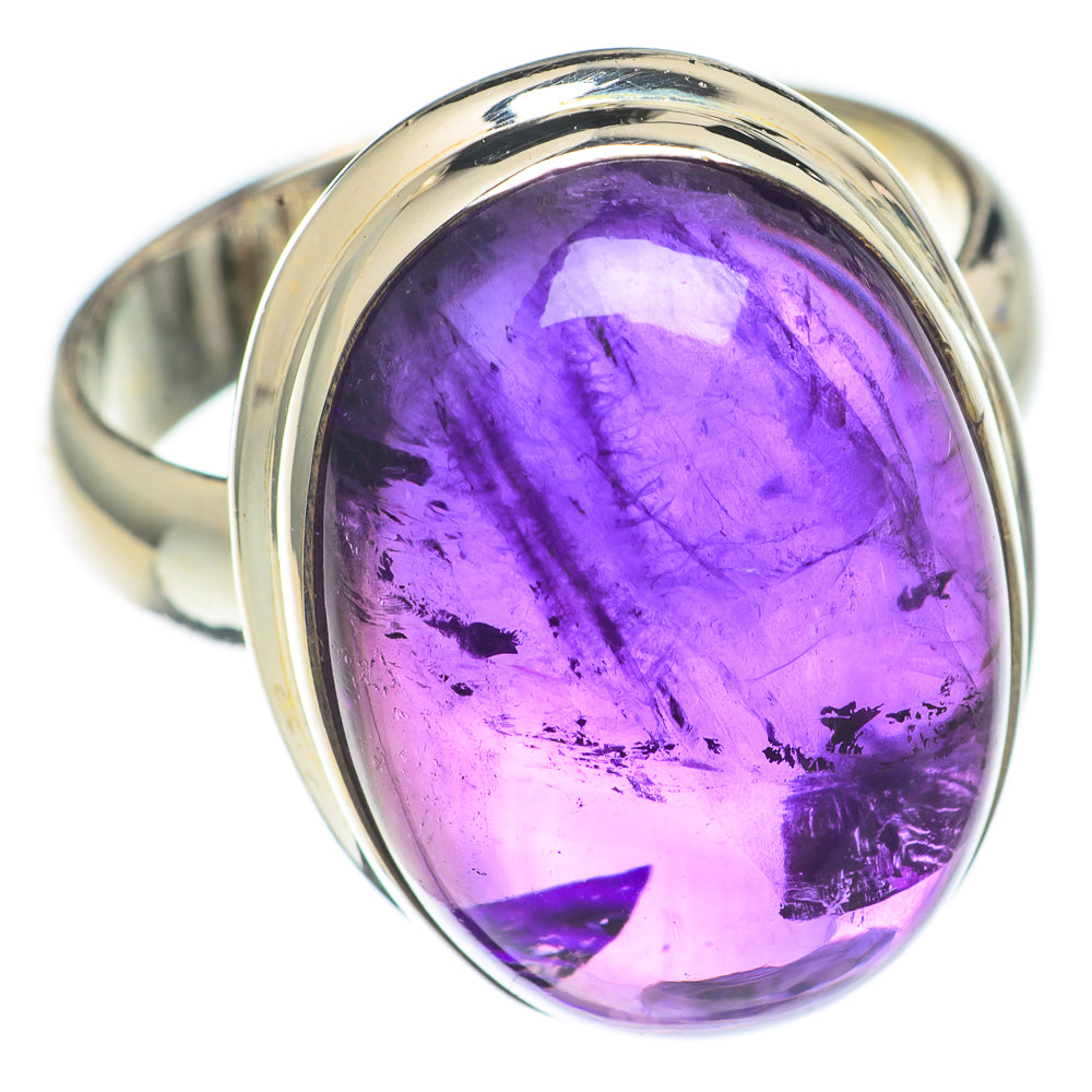 Amethyst Rings handcrafted by Anasilvercos - RING69005