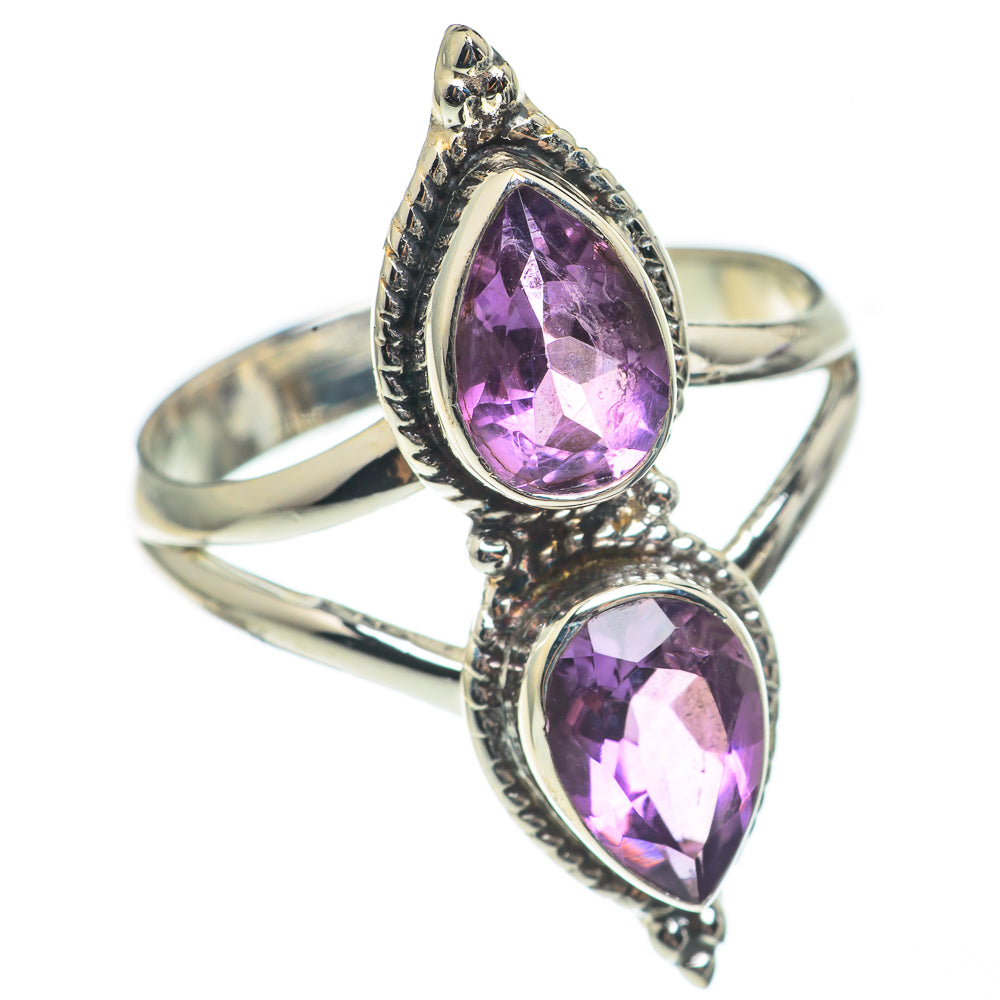 Amethyst Rings handcrafted by Anasilvercos - RING69008