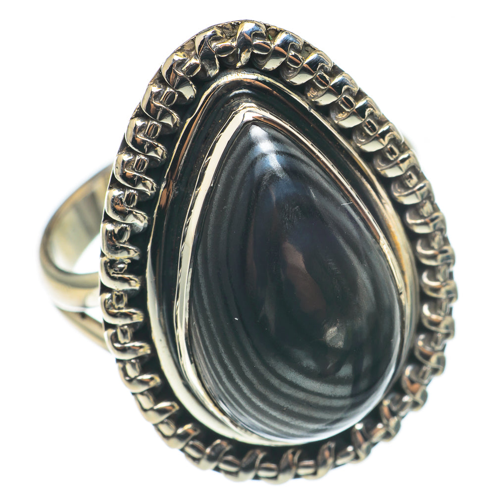 Psilomelane Rings handcrafted by Anasilvercos - RING69012