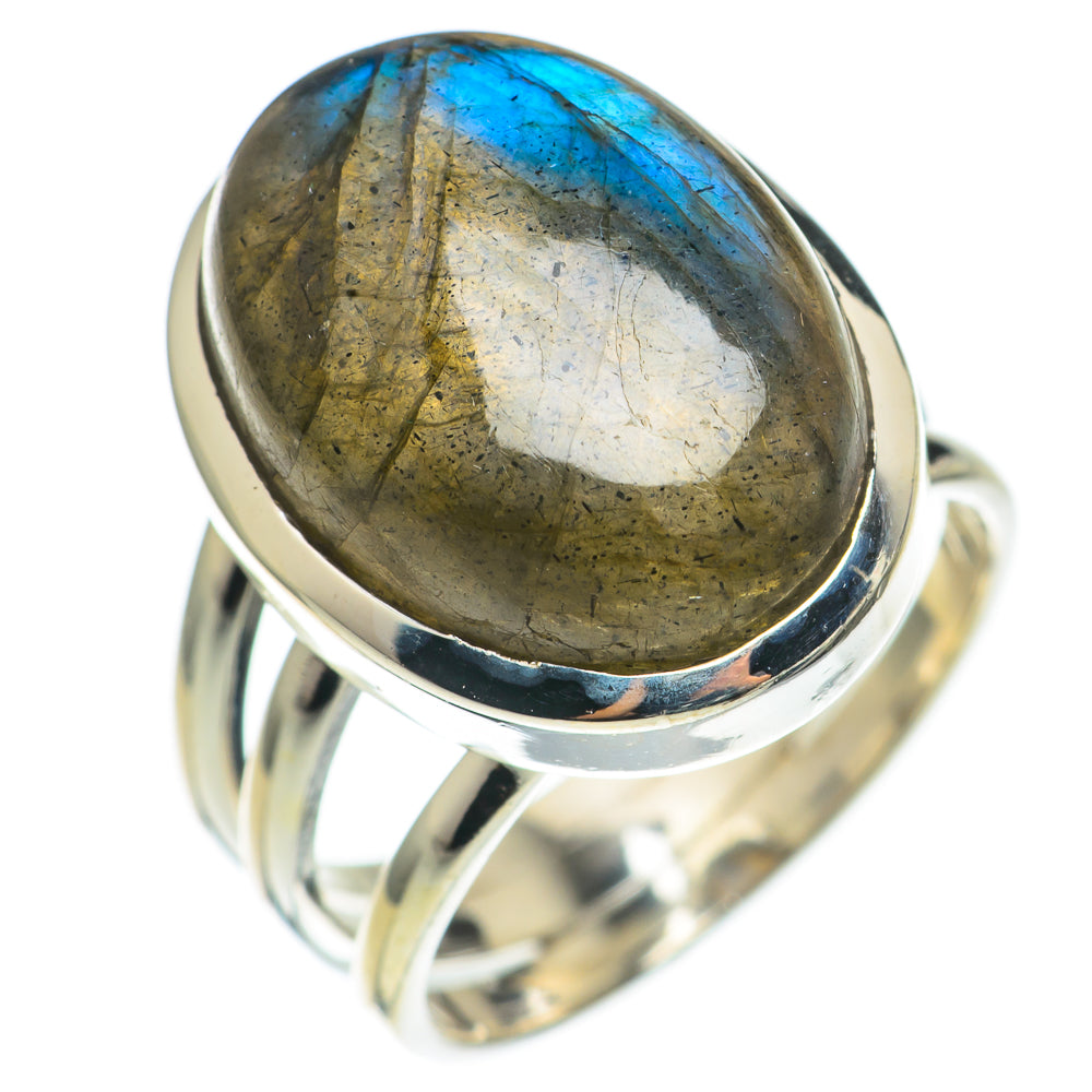 Labradorite Rings handcrafted by Anasilvercos - RING69028