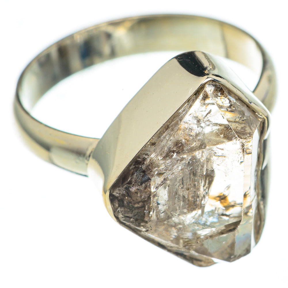 Herkimer Diamond Rings handcrafted by Anasilvercos - RING69053