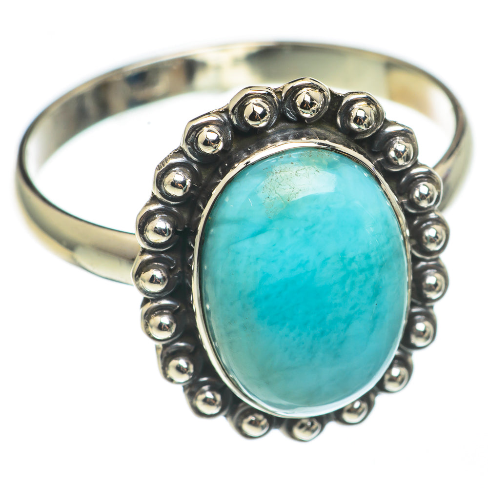 Larimar Rings handcrafted by Anasilvercos - RING69065