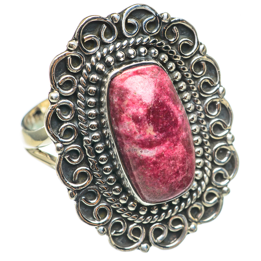 Thulite Rings handcrafted by Anasilvercos - RING69075