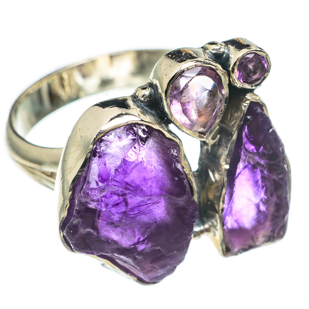 Amethyst Rings handcrafted by Anasilvercos - RING69081