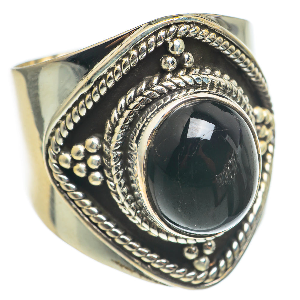 Black Onyx Rings handcrafted by Anasilvercos - RING69085