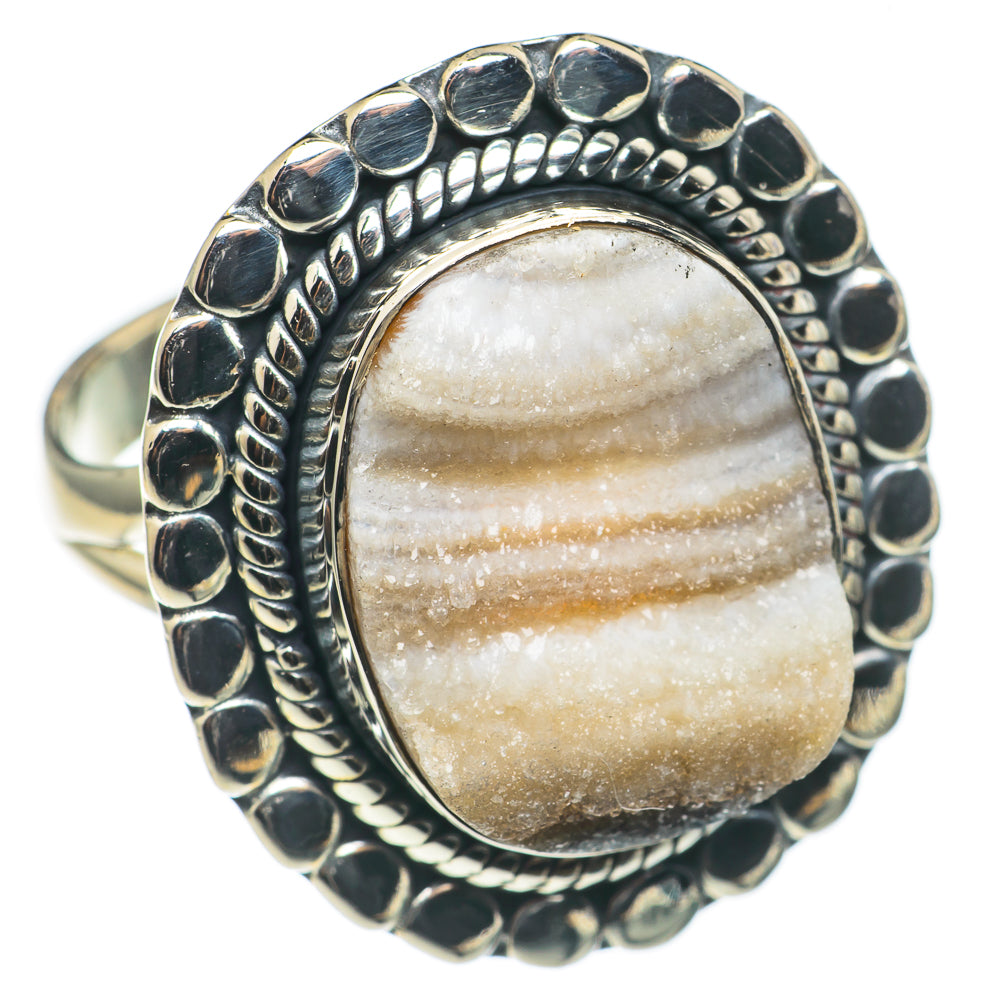 Desert Druzy Rings handcrafted by Anasilvercos - RING69087 - Photo 2