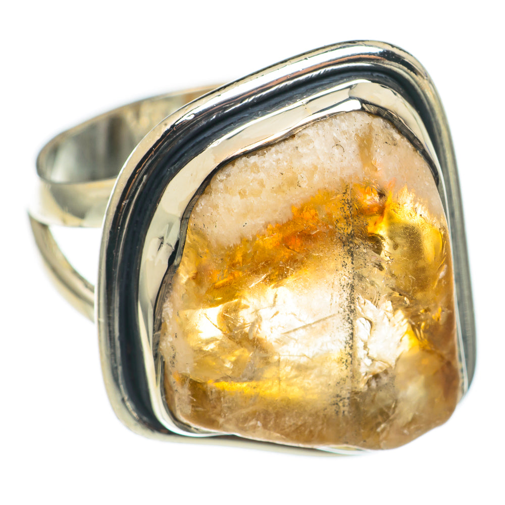 Citrine Rings handcrafted by Anasilvercos - RING69111