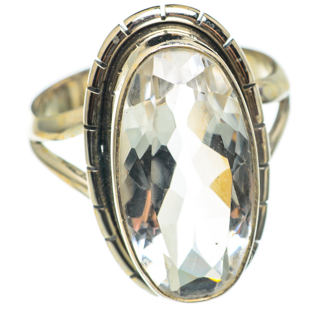 White Quartz Rings handcrafted by Anasilvercos - RING69126