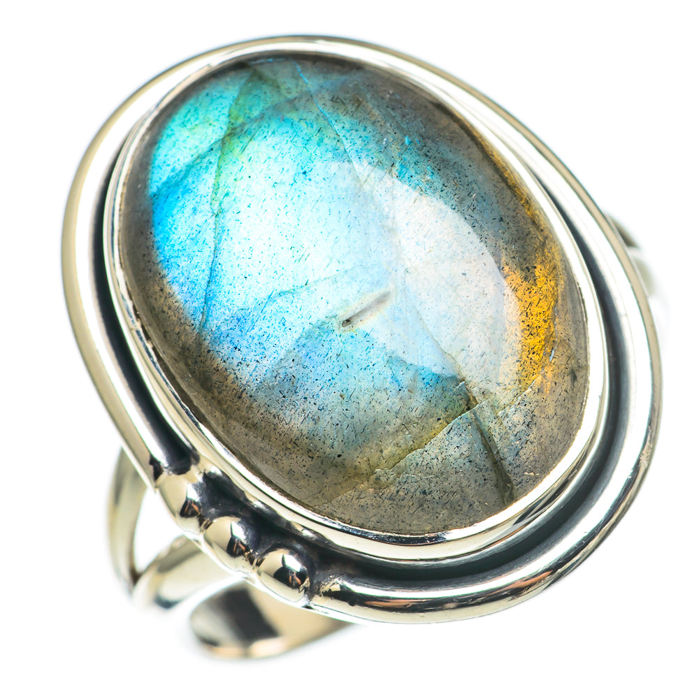 Labradorite Rings handcrafted by Anasilvercos - RING69129