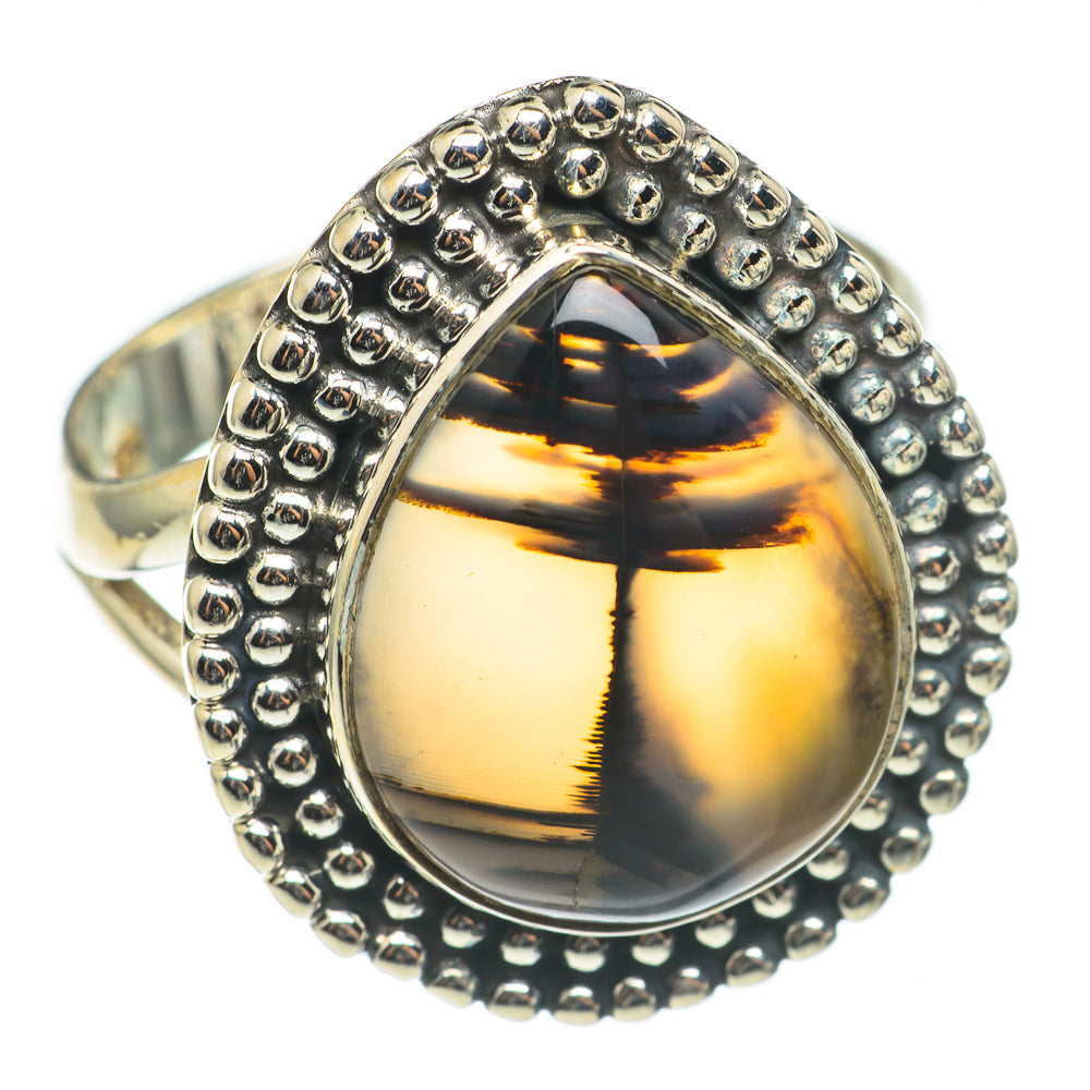 Montana Agate Rings handcrafted by Anasilvercos - RING69141