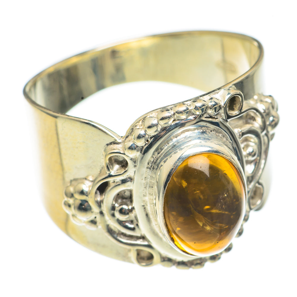Citrine Rings handcrafted by Anasilvercos - RING69144