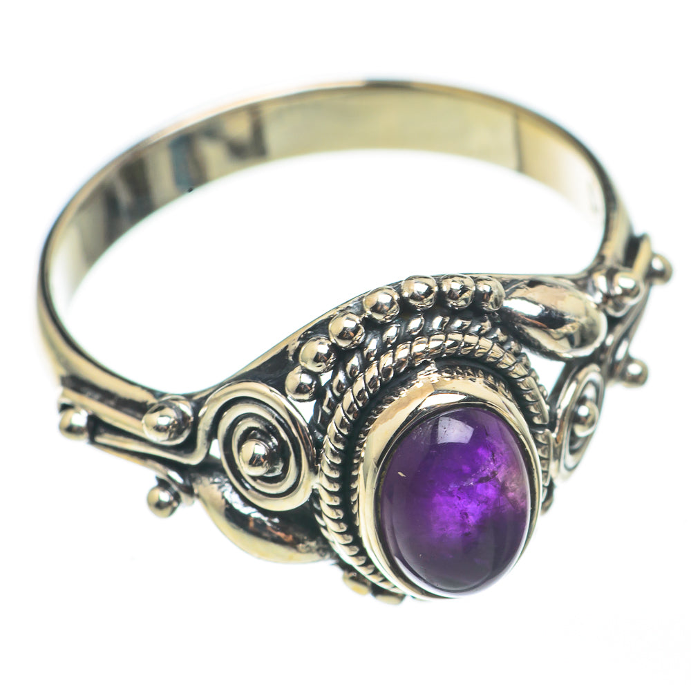 Amethyst Rings handcrafted by Anasilvercos - RING69151