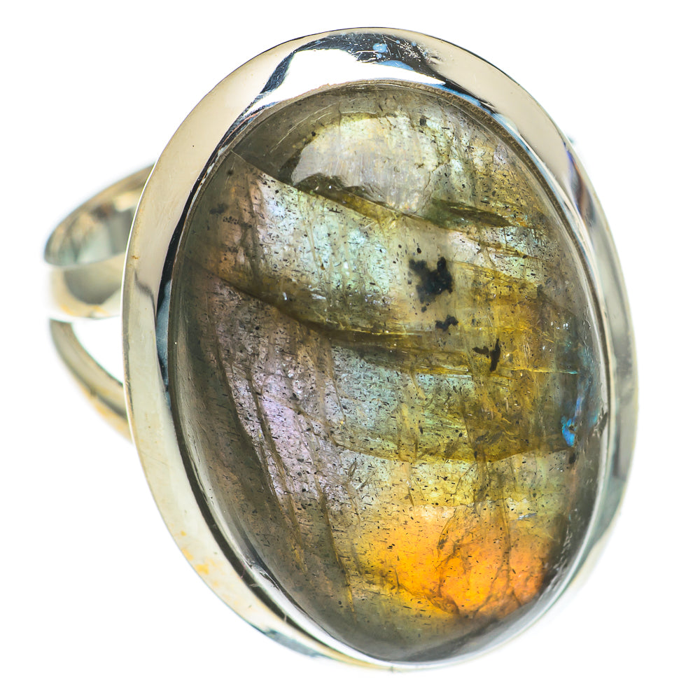 Labradorite Rings handcrafted by Anasilvercos - RING69173