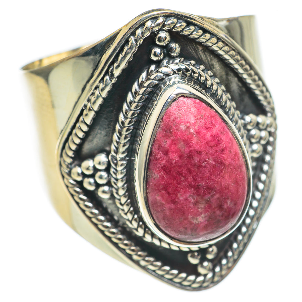 Thulite Rings handcrafted by Anasilvercos - RING69183