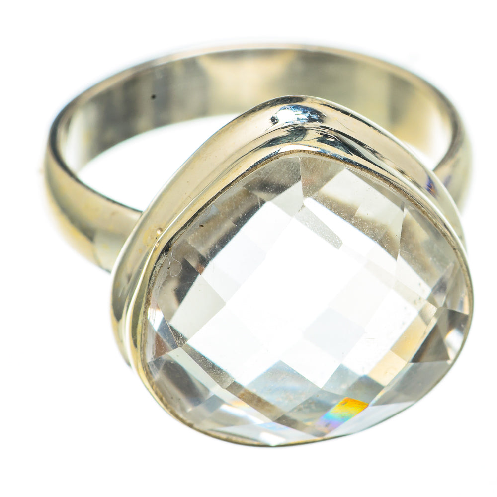 White Quartz Rings handcrafted by Anasilvercos - RING69192