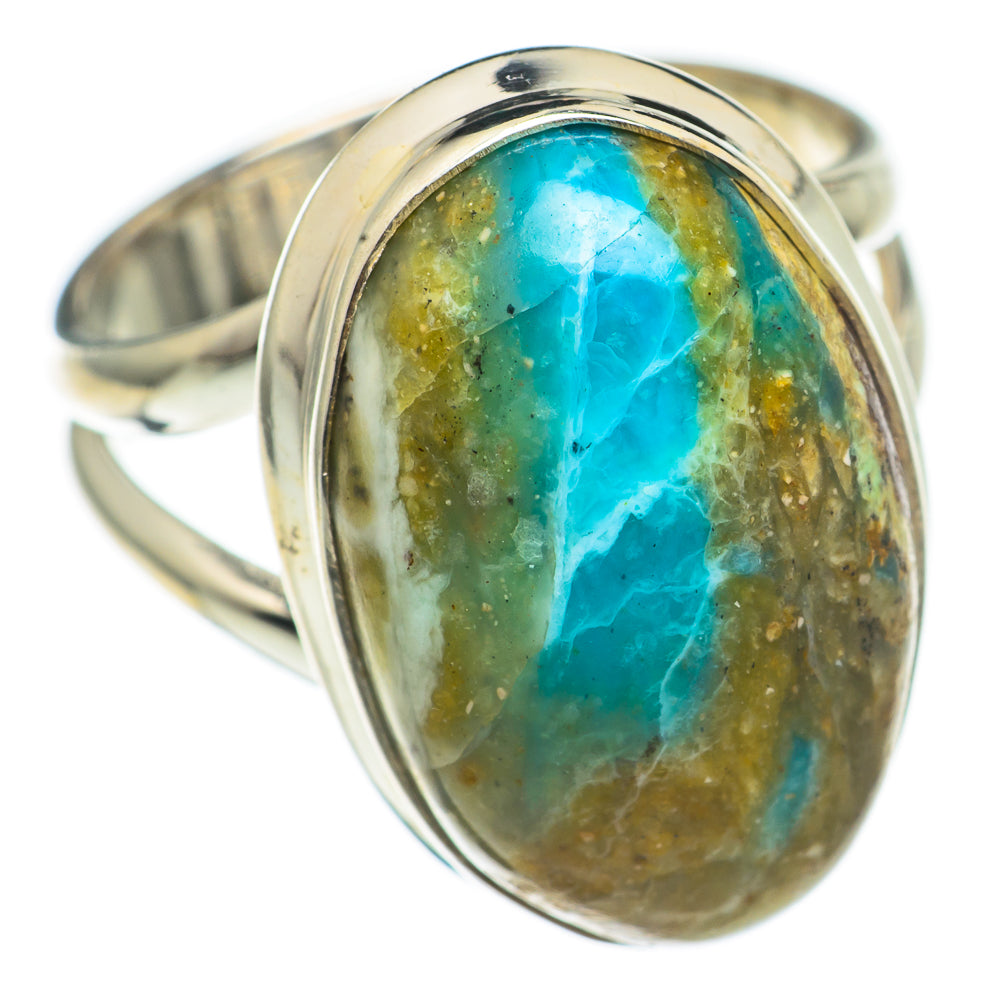 Peruvian Opal Rings handcrafted by Anasilvercos - RING69198