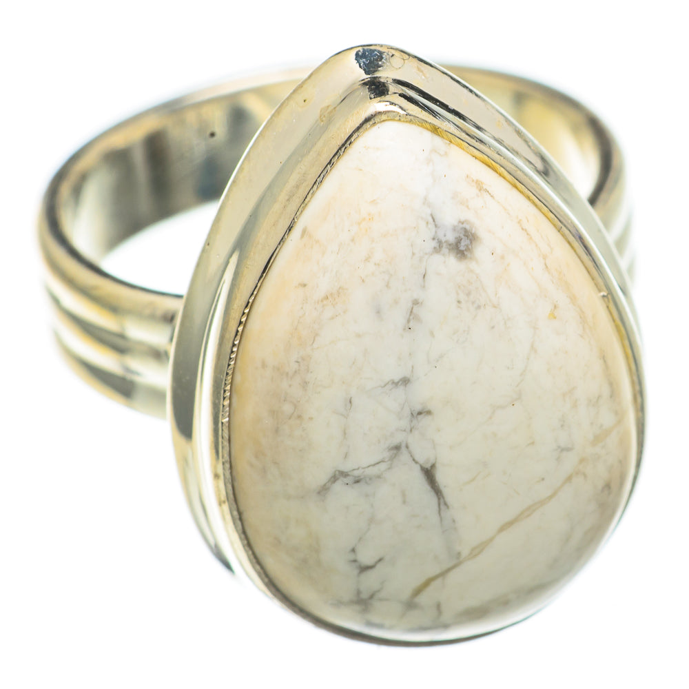 Howlite Rings handcrafted by Anasilvercos - RING69224