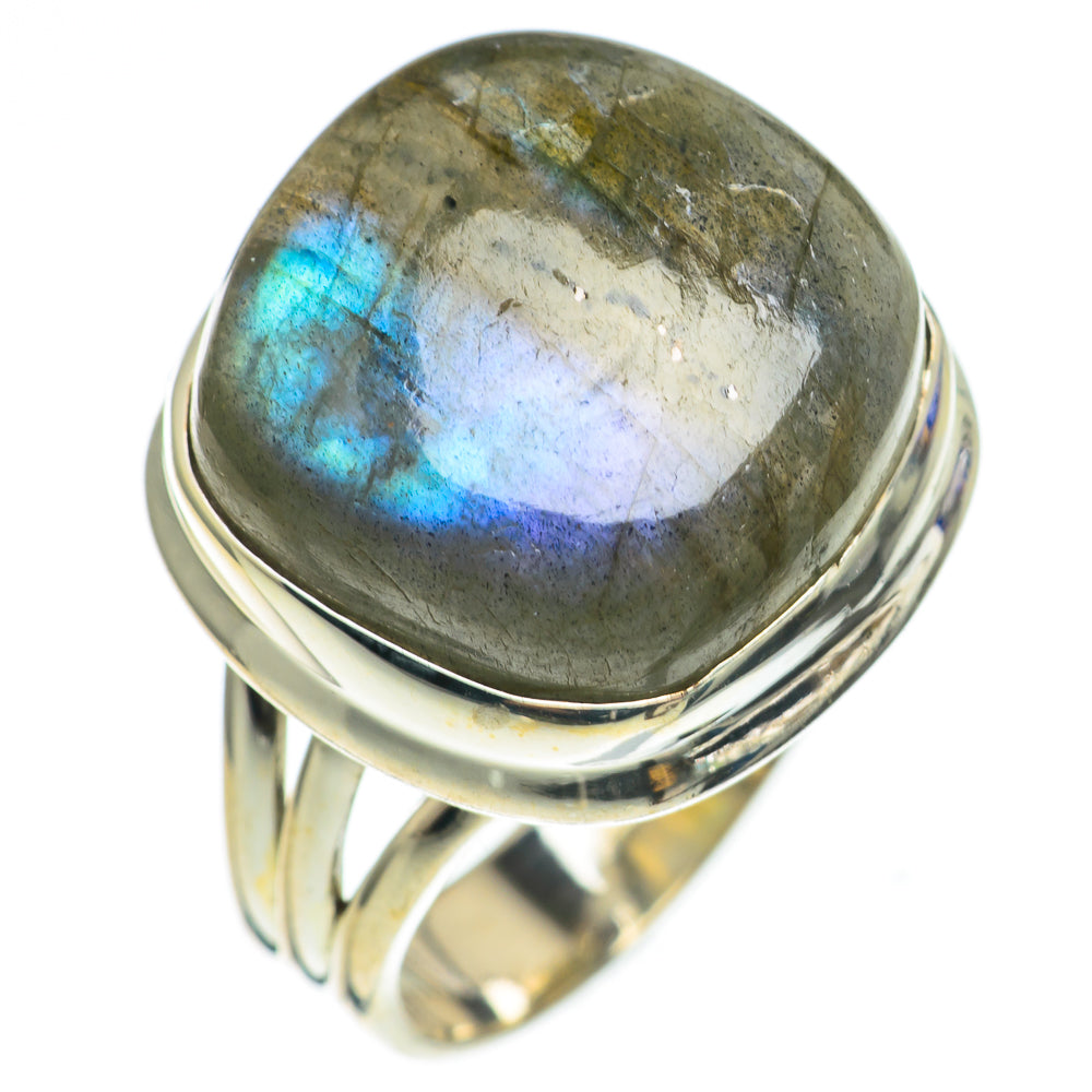 Labradorite Rings handcrafted by Anasilvercos - RING69226