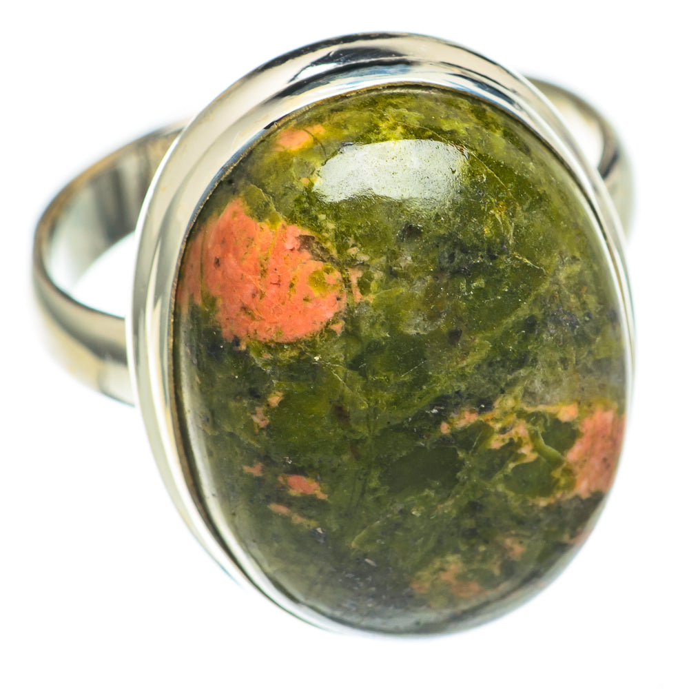 Unakite Rings handcrafted by Anasilvercos - RING69232