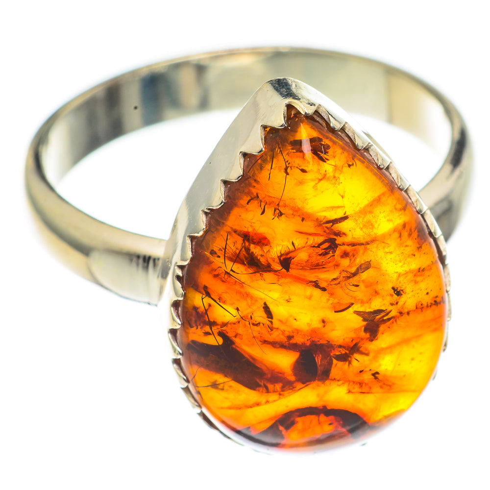 Baltic Amber Rings handcrafted by Anasilvercos - RING69242