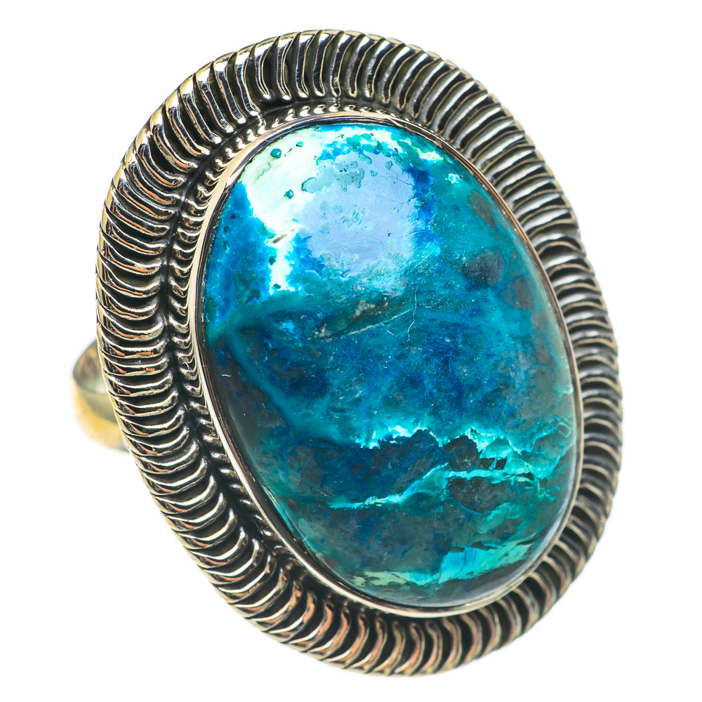 Chrysocolla Rings handcrafted by Anasilvercos - RING69264