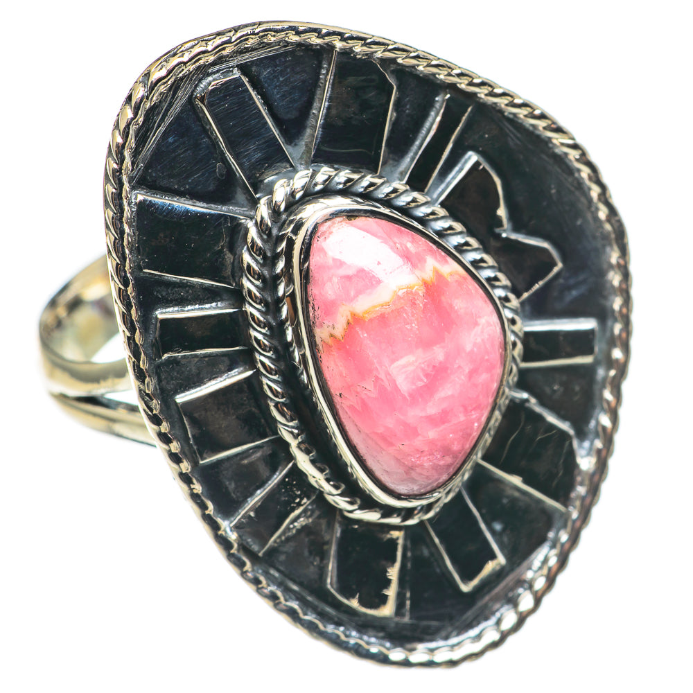Rhodochrosite Rings handcrafted by Anasilvercos - RING69274
