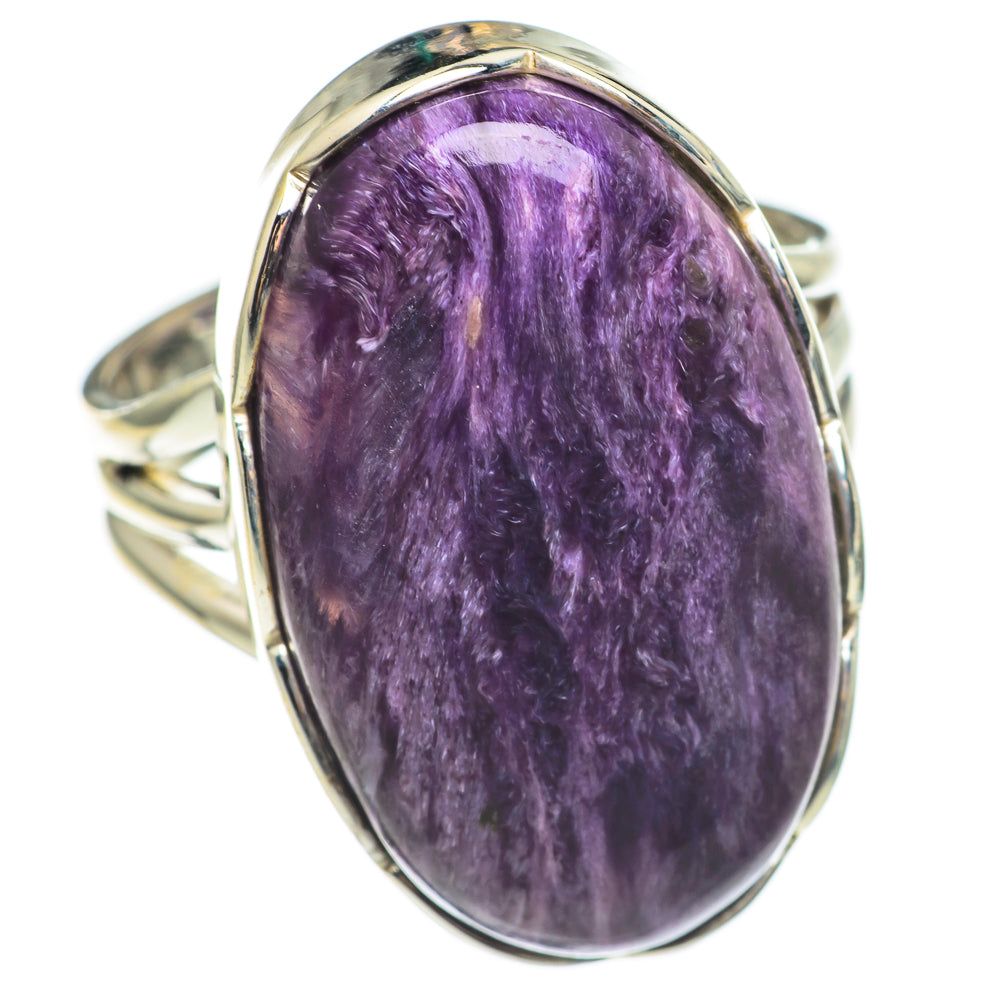 Charoite Rings handcrafted by Anasilvercos - RING69276