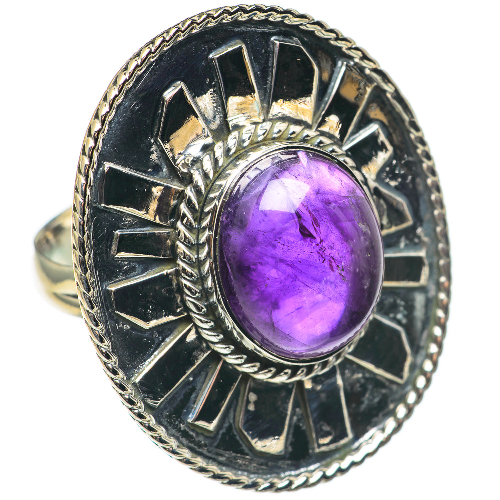 Amethyst Rings handcrafted by Anasilvercos - RING69277