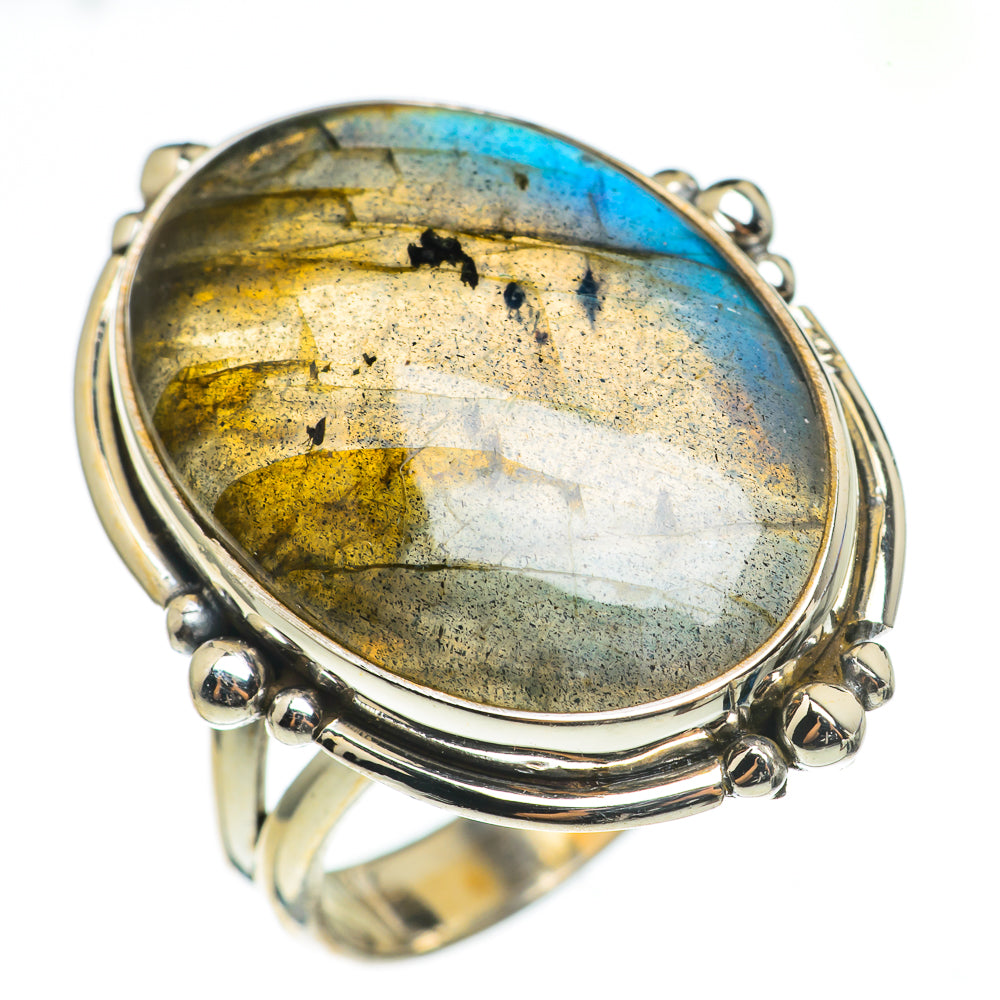 Labradorite Rings handcrafted by Anasilvercos - RING69294
