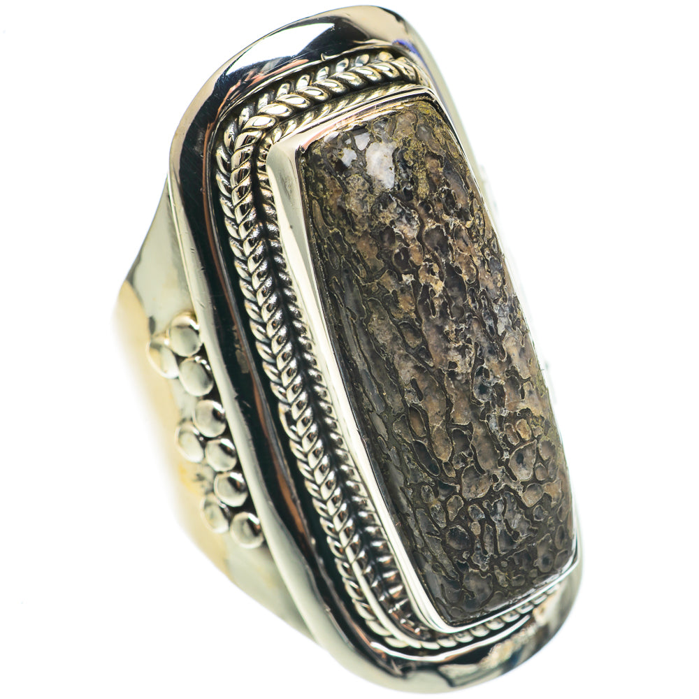 Dinosaur Bone Rings handcrafted by Anasilvercos - RING69296
