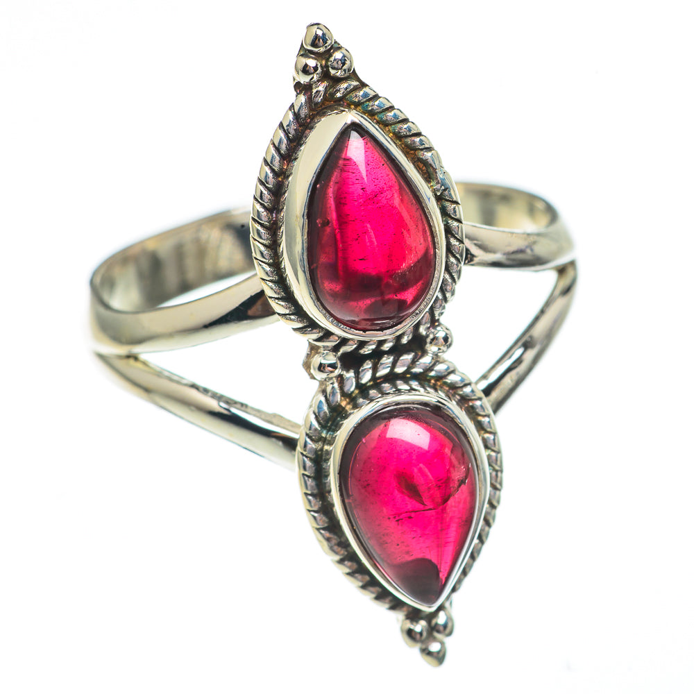 Garnet Rings handcrafted by Anasilvercos - RING69319
