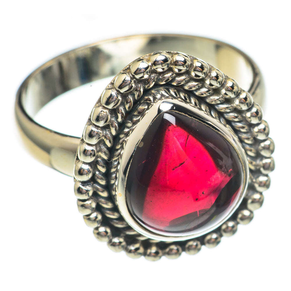 Garnet Rings handcrafted by Anasilvercos - RING69320