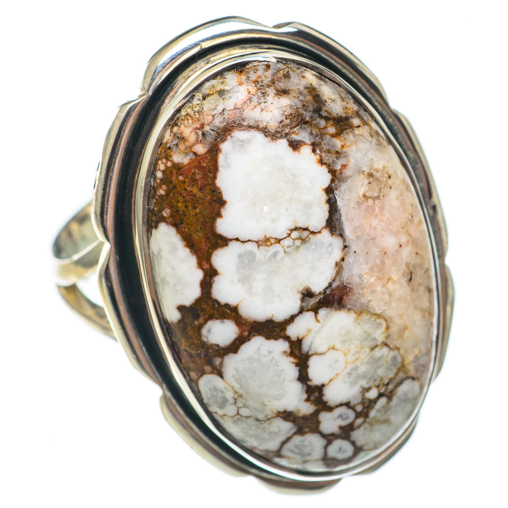 Peanut Wood Jasper Rings handcrafted by Anasilvercos - RING69350