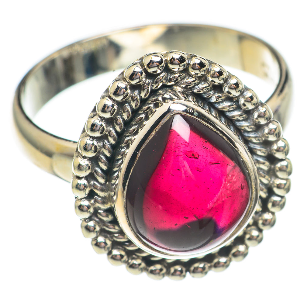 Garnet Rings handcrafted by Anasilvercos - RING69359