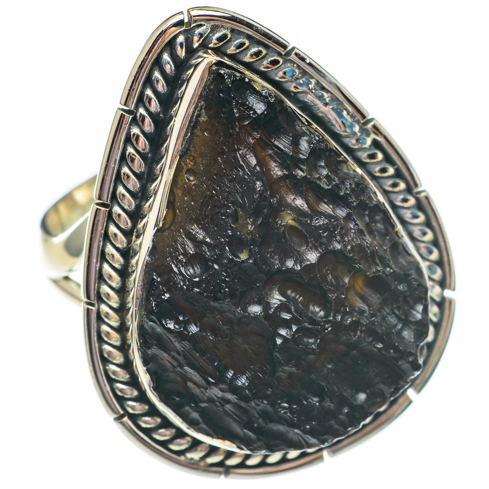 Tektite Rings handcrafted by Anasilvercos - RING69364 - Photo 2