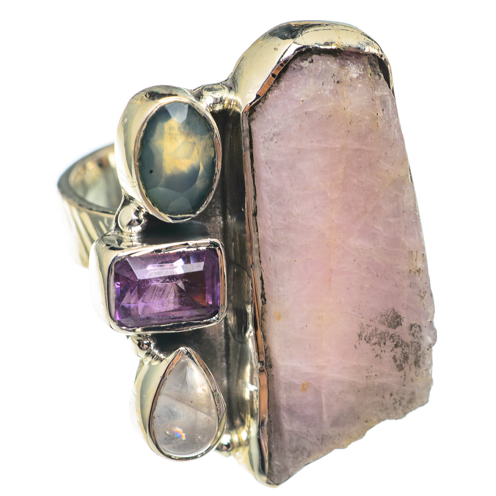 Kunzite Rings handcrafted by Anasilvercos - RING69372